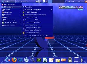 Commodore OS menu