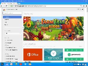 Chrome web store in Cub Linux